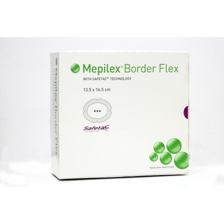 Mepilex Border EM Flex Ovale 10 x 12.5 cm / 16
