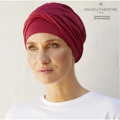 TURBAN EASY BAMBOU GRENAT