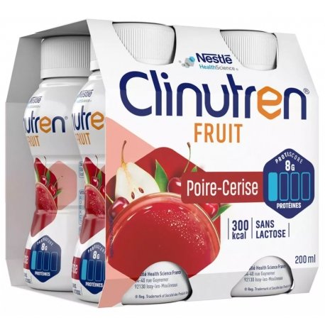 CLINUTREN JUS DE FRUIT POIRE CERISE