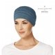 TURBAN ZEN BAMBOU BLEU PETROLE