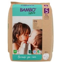 COUCHES BAMBO T5 12-18 KG / 22