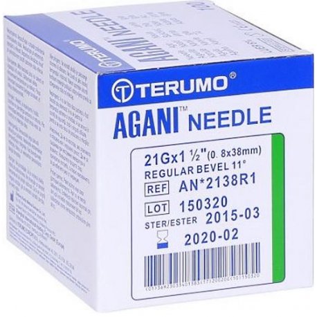 AIGUILLES HYPODERMIQUES VERTES 21G / 100