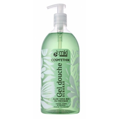 MKL GEL DOUCHE BIO ALOE VERA DU MEXIQUE 1L