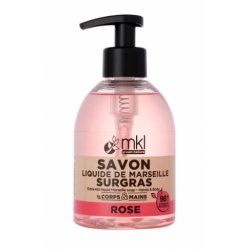 MKL SAVON DE MARSEILLE LIQUIDE ROSE 300 ML