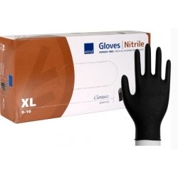 GANTS NITRILE NOIR XL / 180