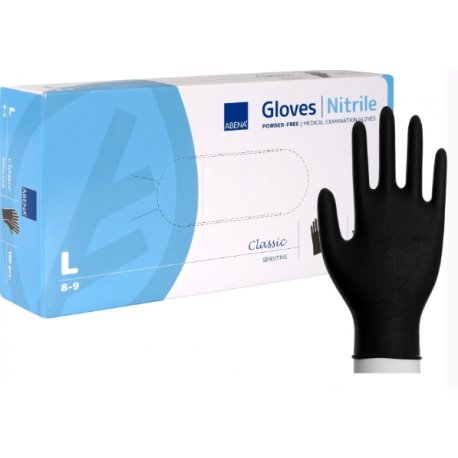 GANTS NITRILE NOIR L / 200