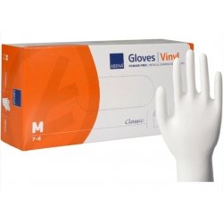 GANTS VINYLE NON POUDRES TAILLE M