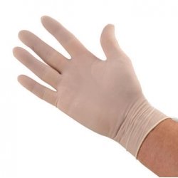 GANTS LATEX POUDRES TAILLE L / 100