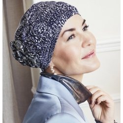 TURBAN FASHION MARINEA SILVER